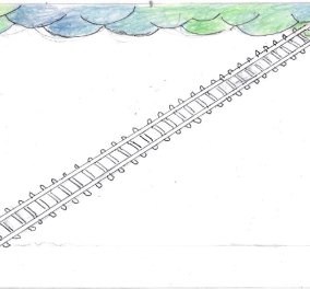 Το συγκλονιστικό σκίτσο του ΚΥΡ για την τραγωδία στα Τέμπη - Οι άδειες γραμμές του τρένου  - Κυρίως Φωτογραφία - Gallery - Video