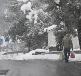 Μίνι χειμώνας με χιόνια: Τσουχτερό κρύο και βροχές  - Ποιες περιοχές θα επηρεαστούν - Κυρίως Φωτογραφία - Gallery - Video
