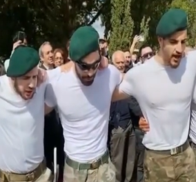 Σπαρακτικό βίντεο από την κηδεία του Κυπριανού: Οι Λοκατζήδες τραγούδησαν στον τάφο - «Δε θέλω δόξες και τιμές (βίντεο)
