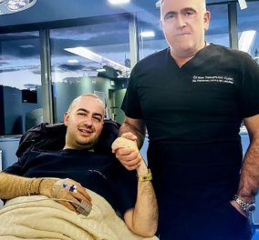 Μαυρίκιος Μαυρικίου: «Το χειρουργείο τελείωσε. Η μεταμόσχευση ολοκληρώθηκε» - Δείτε φωτό