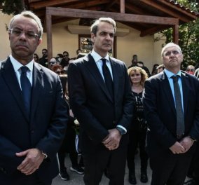 Κυριάκος Μητσοτάκης: Στην κηδεία του μηχανοδηγού Σπύρου Βούλγαρη στην Καισαριανή ο Πρωθυπουργός (φωτό - βίντεο)  - Κυρίως Φωτογραφία - Gallery - Video