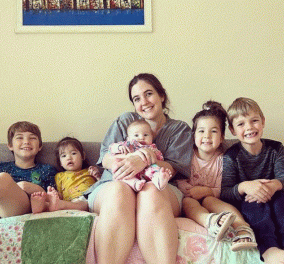 Aυστραλέζα απέκτησε πέντε παιδιά από δωρητή σπέρματος - ''Σίγουρα θα κάνω κι' άλλο παιδί'' (φωτό - παιδί)