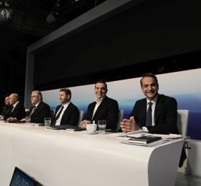 25 καρέ από το debate των πολιτικών αρχηγών - Έγινε ξανά μετά από 8 χρόνια