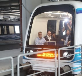 Μετρό Θεσσαλονίκης 23 φωτό: Το πρώτο δοκιμαστικό δρομολόγιο με επιβάτη τον Κυριάκο Μητσοτάκη - "Φύγαμε από τους μουσαμάδες" (βίντεο)