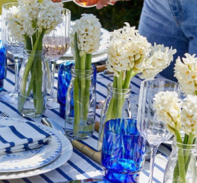 Art de la table: Πανέμορφες διακοσμήσεις στο καλοκαιρινό σας τραπέζι - Για να τους εντυπωσιάσετε όλους! (φωτό)