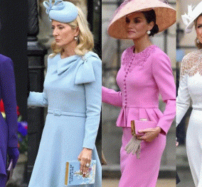 Στέψη Καρόλου - Όλες οι Royal εμφανίσεις με μία ματιά: Ροζ, γαλάζιο, λιλά , λευκό, υποκίτρινο, τα χρώματα στα κοκτέιλ dresses - Κυρίως Φωτογραφία - Gallery - Video