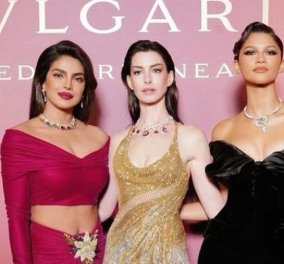 Πριγιάνκα Τσόπρα, Ζεντάγια, Αν Χάθαγουεϊ: Στη Βενετία με υπέροχα κοσμήματα Bulgari - Οι glam εμφανίσεις με τις πολύτιμες δημιουργίες (φωτό - βίντεο)