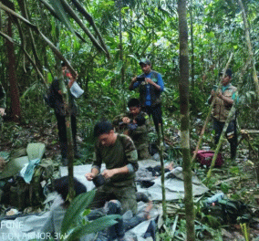 Κολομβία: Τα 4 παιδιά που αγνοούνταν βρέθηκαν ζωντανά - Ήταν 40 ημέρες μόνα τους στη ζούγκλα (φωτό - βίντεο)