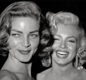 Vintage pic: Όταν η εμβληματική Marilyn Monroe & η Lauren Bacall πήγαν στην πρεμιέρα του "How To Marry A Millionaire in Beverley Hills" (φωτό)