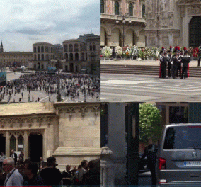 Live: Πλήθος κόσμου αποχαιρετά τον Σίλβιο Μπερλουσκόνι - Αυτή την ώρα η κηδεία του στον Καθεδρικό Ναό του Μιλάνο