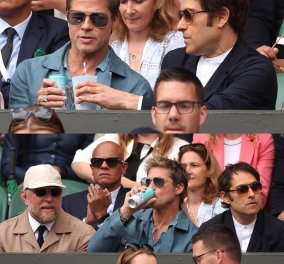 Συνάντηση κορυφής celebrities & royals στο Wimbledon - Από τον Μπραντ Πιτ & την Αριάνα Γκράντε έως τον πρίγκιπα Ουίλιαμ & τον Βασιλιά Φελίπε (φωτό)