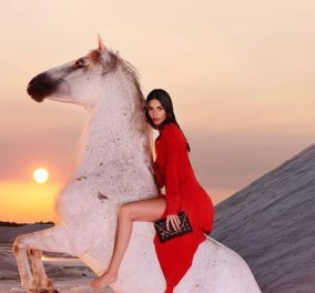 Η μόδα & τα άλογα: Ιππεύει με τη νέα κολεξιόν της Stella McCartney το διάσημο μοντέλο, Kendall Jenner (φωτό)