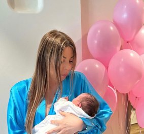 Η πρώτη αντίδραση της Άντζελας Δημητρίου μετά τη γέννηση της εγγονής της - «Η μικρή μου μοιάζει» (βίντεο)