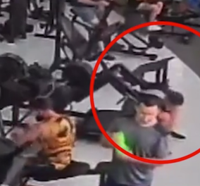 Τρομακτικό ατύχημα σε γυμναστήριο στη Βραζιλία: Μηχάνημα με βάρη 330 κιλών, συνθλίβει τον αυχένα ενός άνδρα - Δεν θα ξαναπερπατήσει (βίντεο)