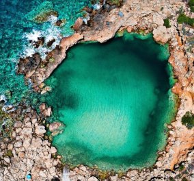  Η @sisy_stath παρουσιάζει την Βουλόλιμνη στην Κρήτη - Κρυστάλλινα νερά σε όλες τις αποχρώσεις του γαλάζιου (φωτό) - Κυρίως Φωτογραφία - Gallery - Video