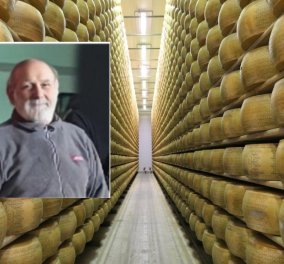Ιταλός τυροκόμος θάφτηκε κάτω από χιλιάδες κεφάλια τυριού - Καθένα ζυγίζει 40 κιλά, τον έψαχναν 12 ώρες - Κυρίως Φωτογραφία - Gallery - Video