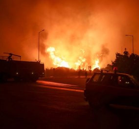 Πυρκαγιές σε Πλάτσα Μεσσηνίας και Παιανία - Μήνυμα 112 για εκκένωση της Λευκίμμης Έβρου και της Κασσιτεράς Ροδόπης