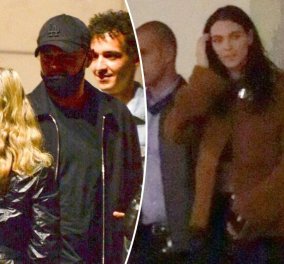 Τους έπιασαν στα πράσα! Δείπνο με φίλους για το πολύ ερωτευμένο ζευγάρι Leonardo DiCaprio - Vittoria Ceretti - Στο Παρίσι, στο ξενοδοχείο Costes (φωτό)
