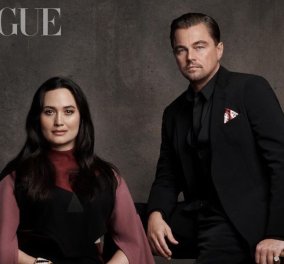 Λεονάρντο Ντι Κάπριο: Εξώφυλλο στη Vogue με την "Ινδιάνα" Λίλι Γκλάντστουν - Ζευγάρι στη νέα τους ταινία με σκηνοθέτη τον Σκορτσέζε