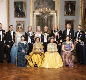 Εξαιρετικό γκαλά για τους royals της Σκανδιναβίας! Με γοργόνα έμοιαζε η πριγκίπισσα Βικτώρια αλλά η βυσσινί τουαλέτα της Άννας Μαρίας ήταν θεϊκή (φωτό - βίντεο) - Κυρίως Φωτογραφία - Gallery - Video