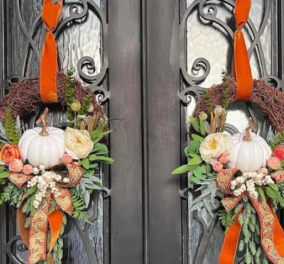 Πανέμορφα Φθινοπωρινά στεφάνια για να βάλετε στην πόρτα σας - Το τέλειο διακοσμητικό στοιχείο αυτής της εποχής - Κυρίως Φωτογραφία - Gallery - Video