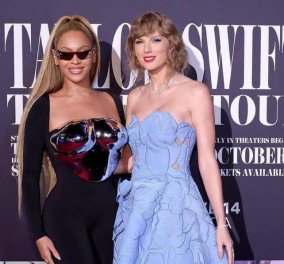 Oυάου, 2 superstars μαζί: Beyonce & Taylor Swift – Επική εμφάνιση για την πρεμιέρα του Eras Tour Film στο κόκκινο χαλί (φωτό) - Κυρίως Φωτογραφία - Gallery - Video