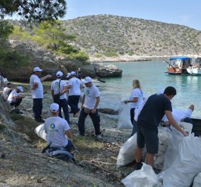 COSMOTE BLUE: Οι εργαζόμενοι του Ομίλου στη μάχη για τον καθαρισμό των θαλασσών μας - Κυρίως Φωτογραφία - Gallery - Video