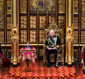 LIVE: Ο βασιλιάς Κάρολος πραγματοποιεί αυτή τη στιγμή τη πρώτη του ομιλία στο Κοινοβούλιο ως μονάρχης  - Κυρίως Φωτογραφία - Gallery - Video