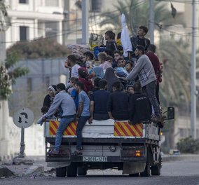 Πόλεμος: 4ωρη διορία για μετακίνηση των αμάχων Παλαιστινίων νοτιότερα - Καταιγισμός ρουκετών τη νύχτα (βίντεο)