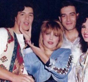 Vintage pic: Όταν η Κατερίνα Στανίση πόζαρε με τον Σάκη Ρουβά - Σε κέντρο διασκέδασης στη Θεσσαλονίκη του 1992