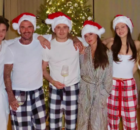 Με Χριστουγεννιάτικες πιτζάμες όλη η οικογένεια: Τόμι Χίλφιγκερ και Πάρις Χίλτον – Εσείς φοράτε πιτζαμίνια γιορτινά; (φωτό)