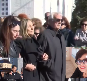 «Συγνώμη που δεν ήμουν εκεί να φάω εγώ τις σφαίρες»: Σπάραξε η μάνα στην κηδεία της 43χρονης Γεωργίας που δολοφονήθηκε στη Σαλαμίνα (βίντεο) - Κυρίως Φωτογραφία - Gallery - Video