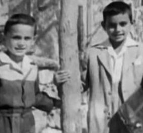 Γιώργος Νταλάρας: Η τρυφερή παιδική φωτογραφία με τον αδερφό του - εύχεται με υπέροχο ποίημα του Τάσου Λειβαδίτη 