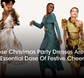 Ποιος μπορεί να αντισταθεί στην κόκκινη λάμψη, σε μια πινελιά βελούδου ή στη λάμψη του γκλίτερ; Η Vogue μας δείχνει τα 32 πιο εντυπωσιακά φορέματα για τις γιορτινές μας εξόδους - με τιμές από 30 