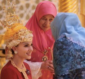 Πρώτος βασιλικός γάμος 2024: Στην απόλυτη χλιδή παντρεύεται ο ομορφότερος Ασιάτης Πρίγκηπας Abdul του Μπρουνέϊ την καστανή καλλονή Anisha (φωτό - βίντεο)  - Κυρίως Φωτογραφία - Gallery - Video