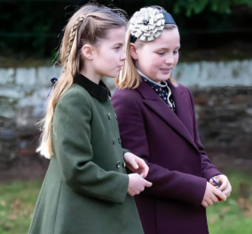 Πριγκίπισσα Charlotte με την ξαδέρφη της Mia Tindall: Το viral βίντεο με τις 5,6 εκατ. προβολές - Περπατούν μαζί και παίρνουν λουλούδια από τον κόσμο - Κυρίως Φωτογραφία - Gallery - Video