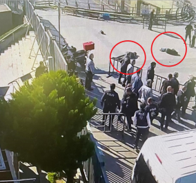 Δείτε βίντεο από την επίθεση έξω από δικαστικό μέγαρο της Κωνσταντινούπολης: Έξι τραυματίες από πυροβολισμούς, νεκροί οι δύο δράστες – Προσοχή σκληρές εικόνες - Κυρίως Φωτογραφία - Gallery - Video