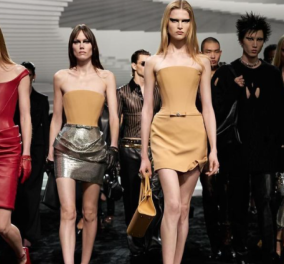  Εβδομάδα μόδας στο Μιλάνο: Η Donatella Versace έκανε ξανά το θαύμα της! – Αισθησιακές διαφάνειες, sexy φορέματα και αυστηρά κουστούμια (φωτό & βίντεο) - Κυρίως Φωτογραφία - Gallery - Video