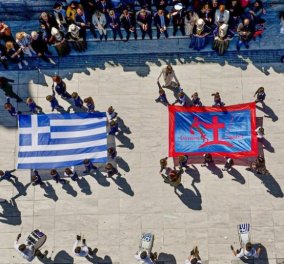 Οι αγαπημένοι μας Έλληνες φωτογράφοι, Κατερίνα Κατώπη & Μιχάλης Λιαρούτσος στα καλύτερα κλικς της ημέρας για την εθνική μας επέτειο - Δείτε φωτό