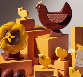 Πάσχα με σοκολάτες Louis Vuitton: Ο Pastry Chef Maxime Frederic δημιούργησε πασχαλινά γλυκίσματα Ηaute Couture (φωτό & βίντεο)