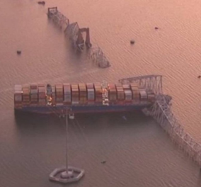 Συγκλονίζουν οι εικόνες και τα βίντεο από τη γέφυρα στη Βαλτιμόρη: Σαν τραπουλόχαρτο κατέρρευσε - Ανασύρθηκαν δύο από τα παγωμένα νερά, αναζητούνται ακόμα 7