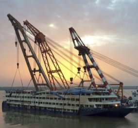Τραγικός ο απολογισμός από το ναυάγιο στον ποταμό Γιανγκτσέ της Κίνας - 431 νεκροί & 11 αγνοούμενοι - Κυρίως Φωτογραφία - Gallery - Video