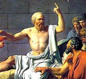 Τέτοια μέρα το 399 π.χ. ο Σωκράτης ήπιε το κώνειο ατάραχος και καταδικασμένος από τους «φίλους» του γιατί έφερε την φιλοσοφία «από τ' άστρα στη γη»-Αφιέρωμα -όλη η βιογραφία του !  - Κυρίως Φωτογραφία - Gallery - Video