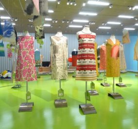 PAP(I)ER FASHION: μια διαφορετική έκθεση φορεμάτων από την συλλογή της ATOPOS - Κυρίως Φωτογραφία - Gallery - Video
