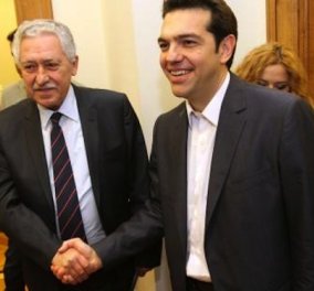 Ξανά μαζί! ΣΥΡΙΖΑ και ΔΗΜΑΡ θα κατέβουν στις εκλογές σαν ένα κόμμα - Ο Τσίπρας θέλει Κουβέλη πρόεδρο της Βουλής!  - Κυρίως Φωτογραφία - Gallery - Video