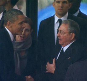 Ιστορική συμφιλίωση ΗΠΑ-Κούβας μισό αιώνα μετά! Προσωπική επικοινωνία Μ. Ομπάμα & Ρ. Κάστρο! - Κυρίως Φωτογραφία - Gallery - Video