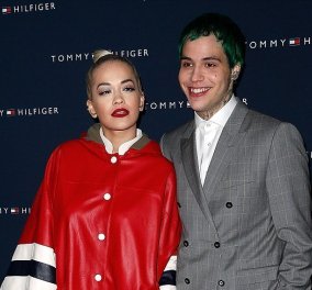Η Rita Ora ντύθηκε "άστα να πάνε" πήρε τον δεσμό της, γιο του Τοmmy Hilfiger & πήγαν στα εγκαίνια της μπουτίκ!
