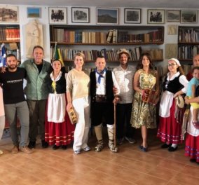 Η Δωροθέα Μερκούρη στην... πατρίδα της, την Kαλαβρία: Η νέα παραγωγή της COSMOTE TV για τις ελληνόφωνες αποικίες της Ιταλίας 