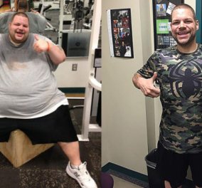 Η μοναδική ιστορία θέλησης του Ronnie - Έχασε 180 κιλά σε 700 μέρες