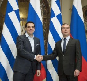 Ν. Μεντβιέντεφ: ''Η Ελλάδα είναι ένας πολύ σημαντικός έταιρος με προοπτική'' - Όλα όσα είπε ο Αλέξης Τσίπρας με τον Ρώσο Πρωθυπουργό!